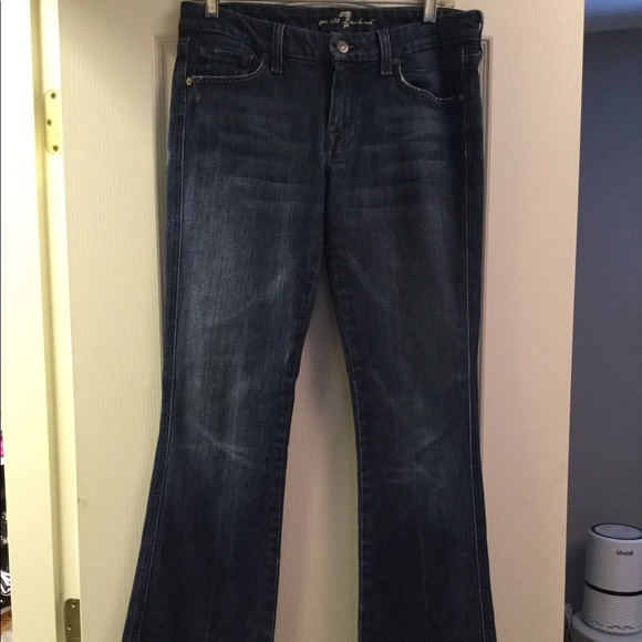 EUC 7 for all mankind size 29 boot cut - Picture 1 of 4